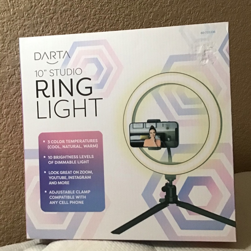 10” Studio Ring Light.